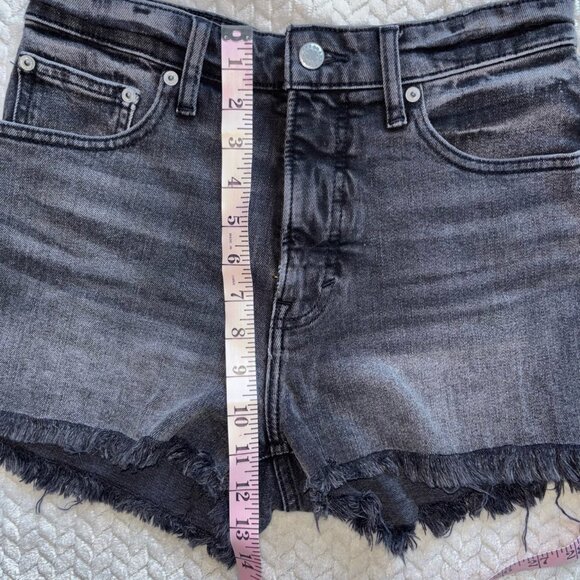 Lucky Brand Black Denim Shorts 🖤 Size 2 - Picture 6 of 8